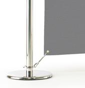 Medio Cafe Barrier - Post &amp; Base