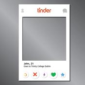 Tinder Profile  - Photo Prop Frame