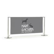 Medio Wrap Cafe Barrier - Cross Arm (1200mm)