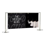 Medio Slide Cafe Barrier - Cross Arm (1200mm)