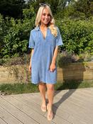 Gemma Dress Blue image