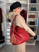 Tassel Bag Burgundy image