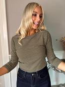 Molly Stripe Top Moss image