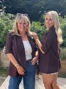 Bailey Blazer Chocolate image