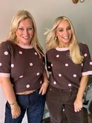 Dott Knit Chocolate