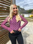 Alanna Top Burgundy
