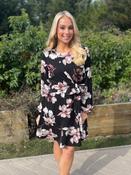 Grace Dress Black Floral image