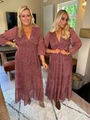 Willow Dress Bordeaux image