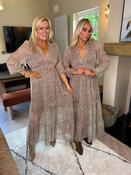 Willow Dress Taupe image