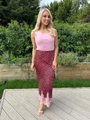 Maeva Skirt Burgundy
