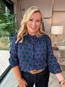 Mina Shirred Blouse