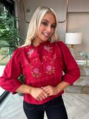 Wilhelmina Frill Blouse