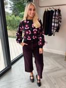 Lindley Plum Cord Pants