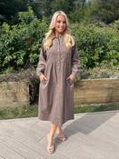 Hazel Shirt Dress Biscuit image