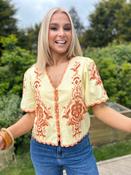 Mila Blouse Yellow image