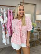 Blaine Daisy Blouse Pink image