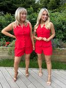 Ophelia Co-Ord Red