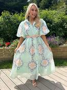 Edie Rose Dress Aqua image