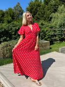 Rory Red Spot Dress image