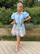 Saffia Dress Blue