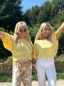 Lille Satin Top Yellow image