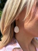Ola Drop Earring Beige image