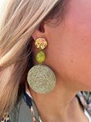 Ravi Earring Green image