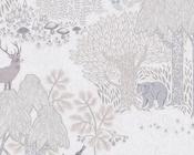 Beige Forest scene Wallpaper RW9771332A