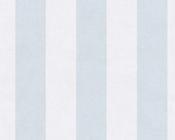 Blue and White Striped Wallpaper RW9770784A