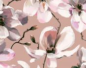RW747465M Pink Floral Wallpaper