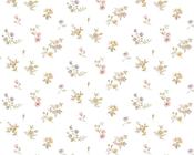 RW18360P Pink and Green Floral Wallpaper