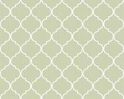 RW18378P Green Trellis Wallpaper