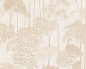 RW9791621A Cream Tree Wallpaper image