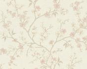 RY6745 Cream &amp; Pink Blossom Tree Wallpaper