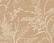 RW7A84303G Peach Meadow Leaf Wallpaper image