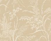 RW7A84301G Pale Peach Meadow Leaf Wallpaper image