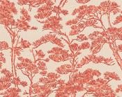 RW7790014A Coral Zen branches Wallpaper image