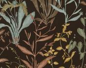 RW7790094A Black Botanical Wallpaper image