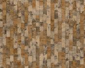 RW7790084A Gold &amp; Brown Reclaimed Wood Effect Wallpaper image