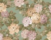 RW97715P Green Floral Wallpaper image