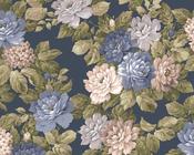 RW97717P Navy Floral Wallpaper image