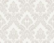 RW97741P Beige Damask Wallpaper