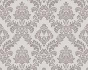 RW97748P Grey Damask Wallpaper