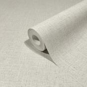 RW733388M Taupe Linen Effect Wallpaper image