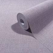 RW735764M Lilac Linen Effect Wallpaper
