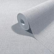 RW735751M Pale Blue Linen Effect Wallpaper