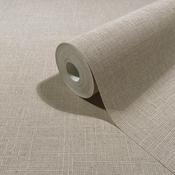 RW735758M Taupe Linen Effect Wallpaper image