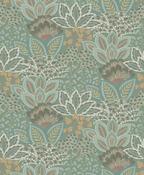 RW726316S Green Foliage Wallpaper