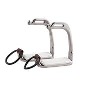 Stainless Steel  Safety Stirrups - Peacock