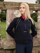 Hettie Half Zip Hoodie Navy